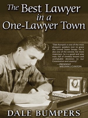 cover image of The Best Lawyer in a One-Lawyer Town